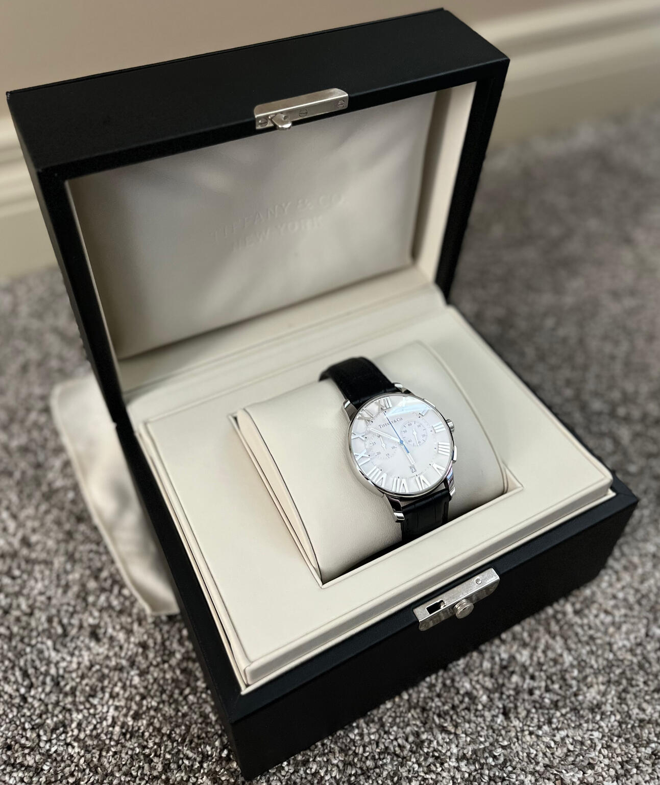 Tiffany & Co Atlas Chronograph Watch