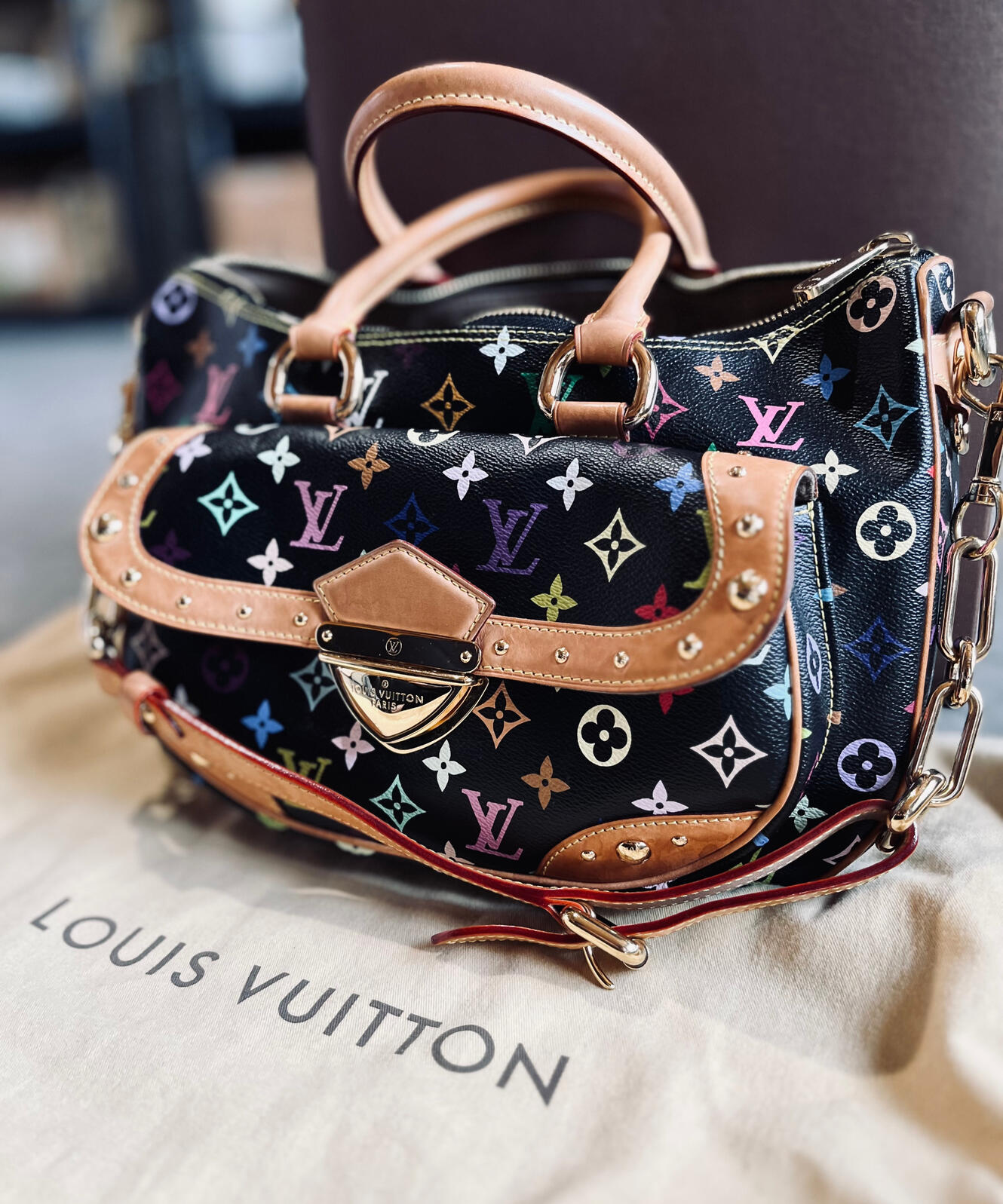Louis Vuitton Monogram Multicolore Rita Bag