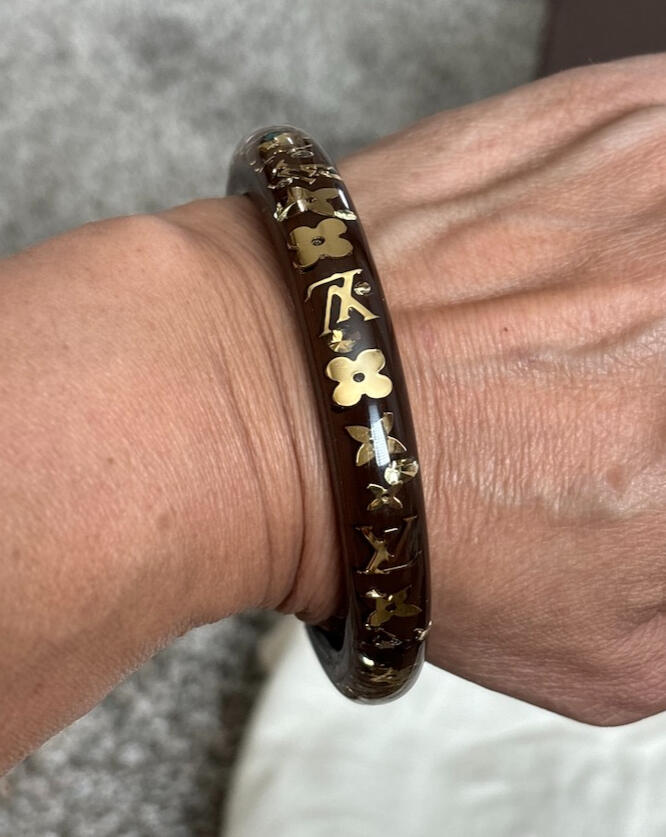 Thin Louis Vuitton Bangle