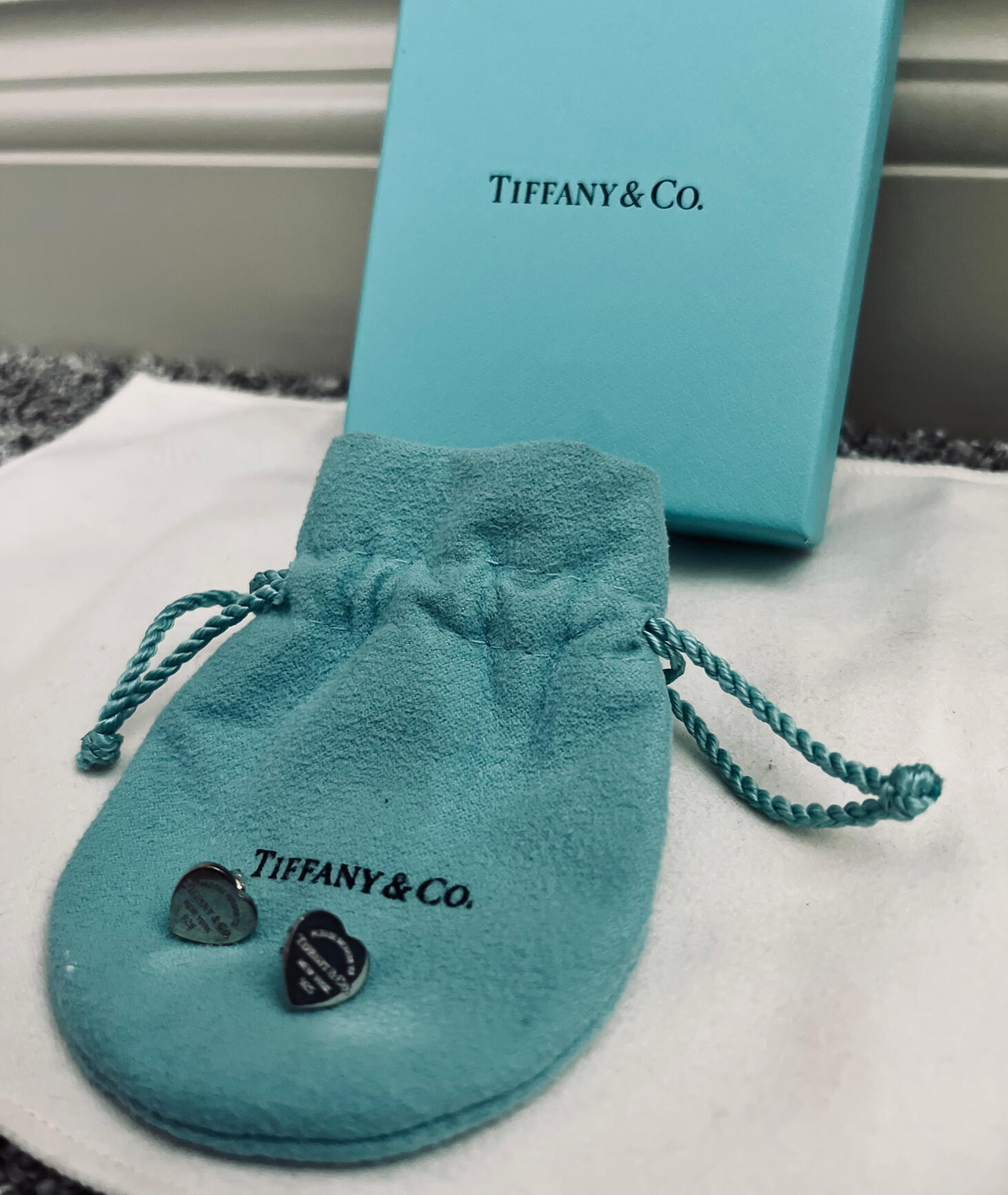 Tiffany & Co. Return to Tiffany™ Heart Tag Stud Earrings